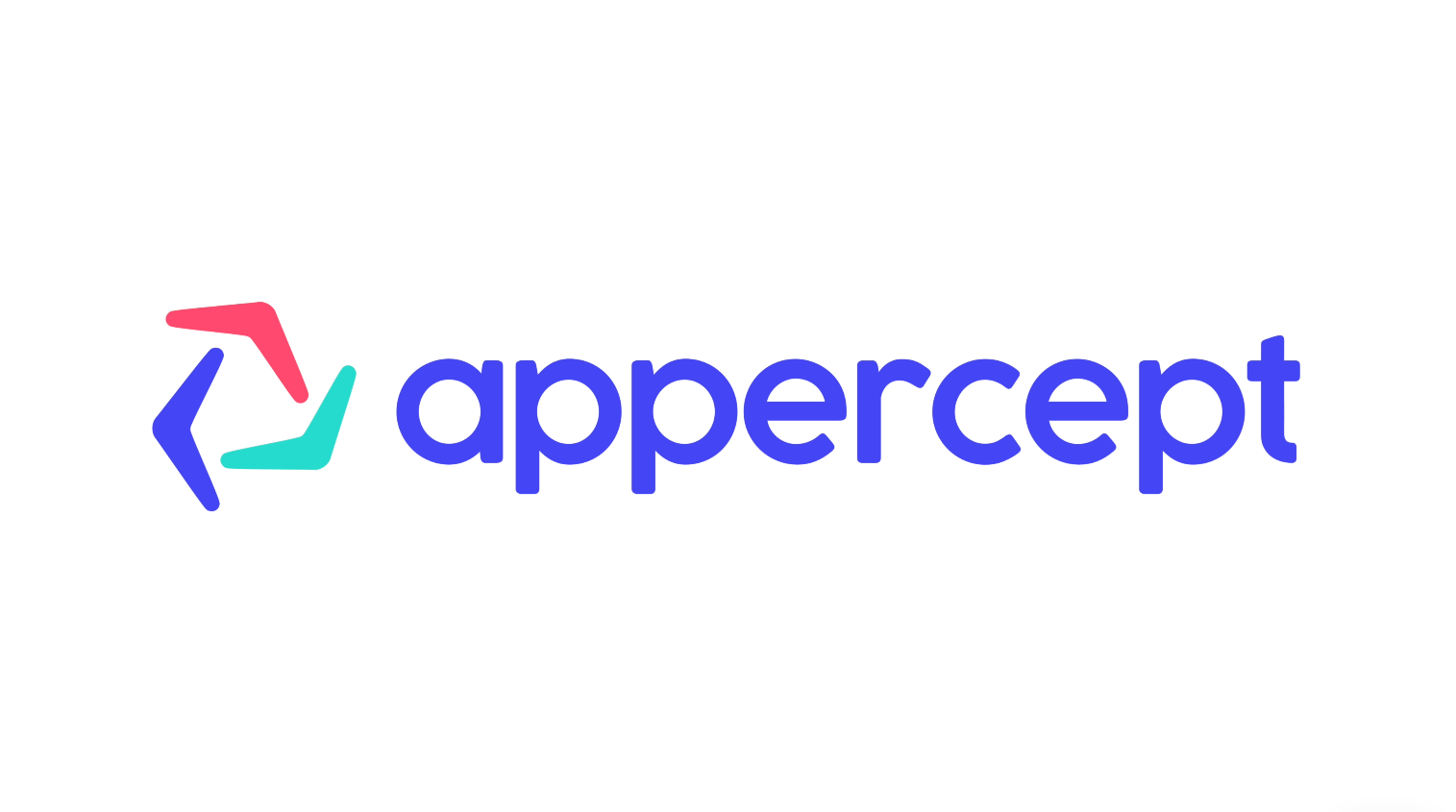 Appercept logo on a white background